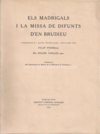 Els madrigals i la Missa de difunts d'En Brudieu. 64014