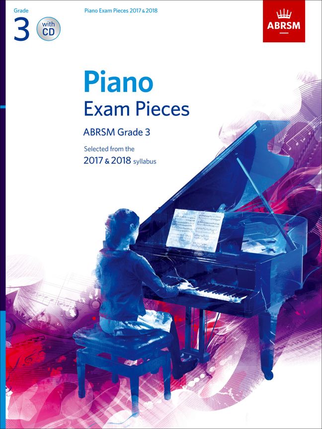 Selected Piano Exam Pieces, 2017-2018. Grade 3 (+CD). 9781848498839