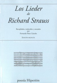 Los Lieder de Richard Strauss. 9788490020791