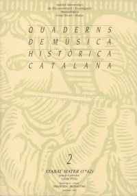 Quaderns de Música Històrica Catalana, 2: Stabat Mater (1742)