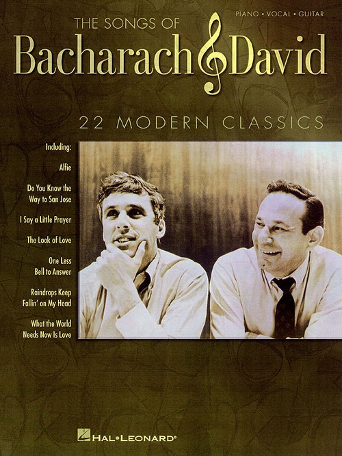 The Songs of Bacharach & David: 22 Modern Classics, Piano, Vocal, Guitar. 9780793598397