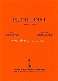 Plenilunio, canto y piano. 64514