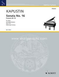 Sonata No. 16, op. 131, for Piano. 9790001198196