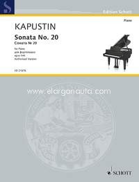 Sonata No. 20, op. 144, for Piano. 9790001198233