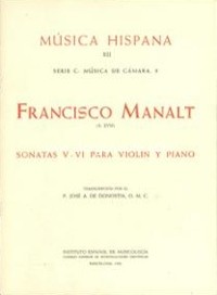 Sonatas V-VI para violín y piano