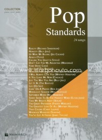 Pop Standards: 25 Songs (piano, vocal, guitar). 9788863881004