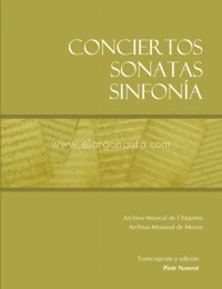 Conciertos, Sonatas, Sinfonía. 9789995481599