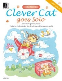 Clever Cat goes Solo. Easy solo piano pieces