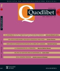 QUODLIBET. Nº 65. Mayo-Agosto 2017