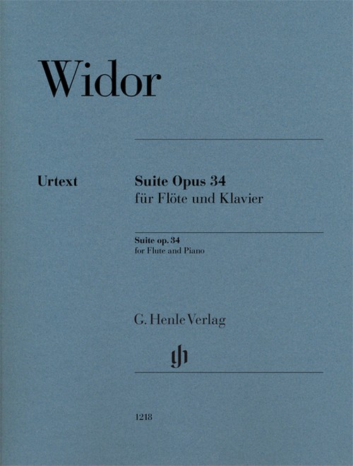Suite op. 34, for Flute and Piano. 9790201812182