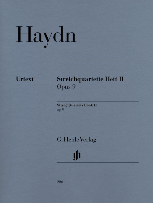 String Quartets op. 9 Vol. 2 = Streichquartette op. 9 Vol. 2