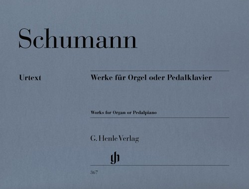 Works for Organ or Pedal Piano = Werke für Orgel oder Pedalklavier. 9790201803678