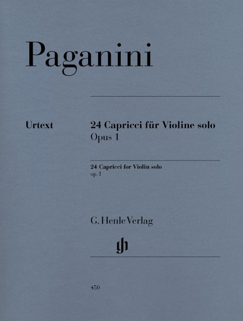 24 Capricci (notated and annotated version) op. 1 = 24 Capricci (unbezeichnete und bezeichnete Stimme) op. 1. 9790201804507