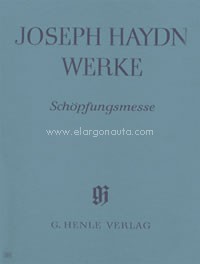 Mass No. 11 - Schöpfungsmesse 1801, score = Messe Nr. 11 - Schöpfungsmesse 1801, Partitur