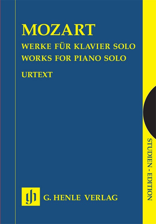 Works for Piano solo, study score = Werke für Klavier solo, Studienpartitur