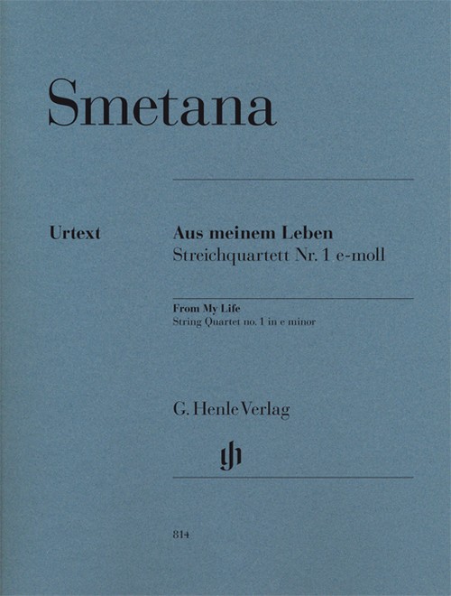 From my Life, String Quartet no. 1, set of parts = Aus meinem Leben, Streichquartett Nr. 1, Stimmensatz