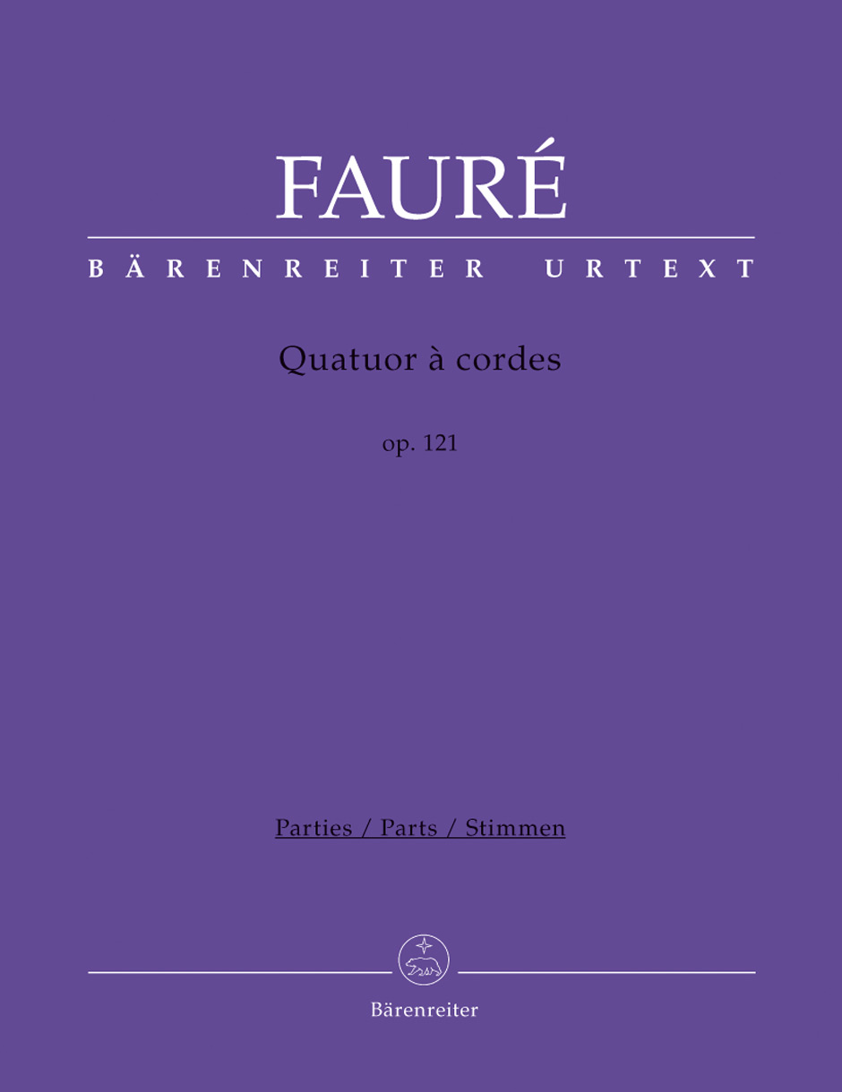 Quatuor à cordes / Streichquartett op. 121, set of parts