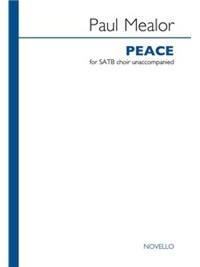 Peace, for SATB choir unaccompanied