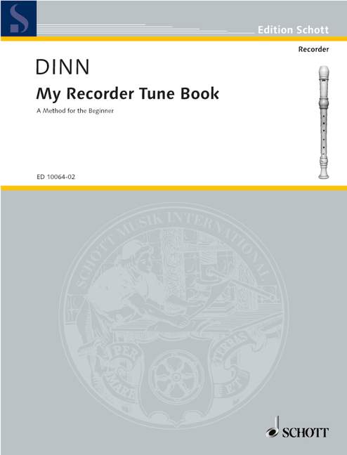 My Recorder Tune Book Vol. 1, A Method for the Beginner, descant recorder, teacher's book