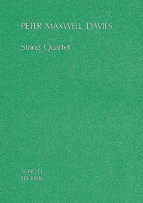 String Quartet op. 14, string quartet, performance score