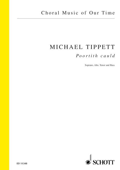 Four Songs from the British Isles, 3. Schottland: Poortith cauld, mixed choir (SATB), choral score