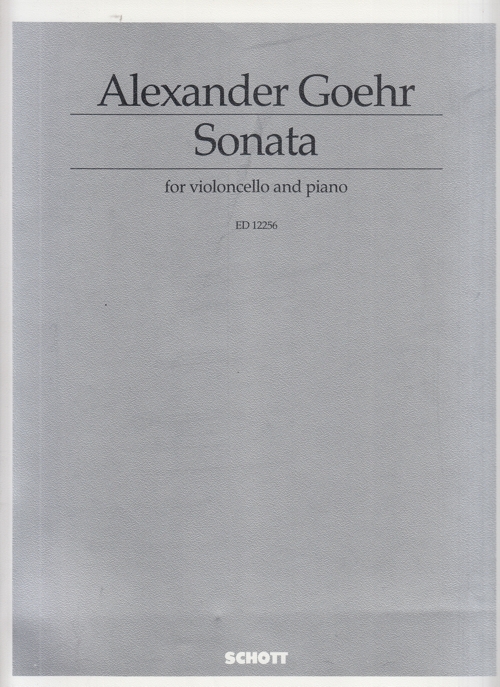 Sonata op. 45, for Violoncello and Piano