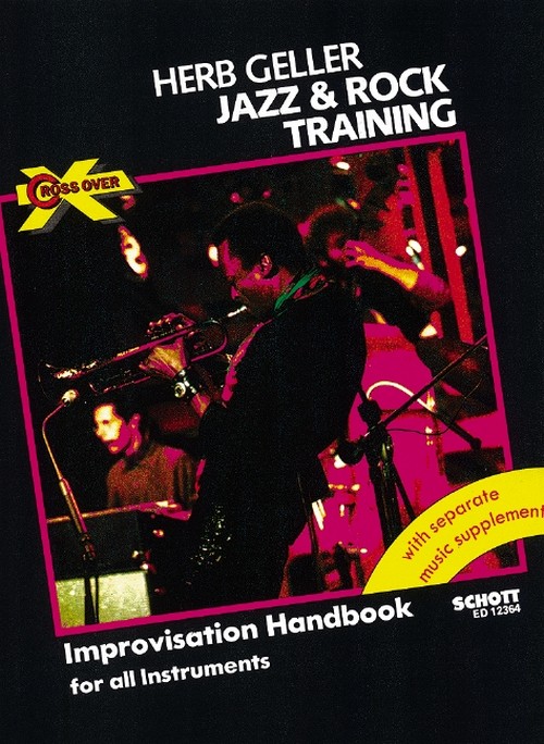 Cross Over. Jazz & Rock Training, for C-, Bb- and Eb- instruments. 9790220115622