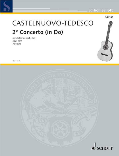 2. Concerto in C op. 160, Concerto sereno, guitar and orchestra, score