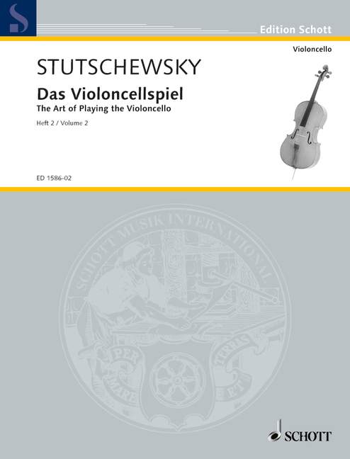 The Art of Playing the Violoncello Band 2, A system of study from the very beginning to a stage of perfection. 9790001033886