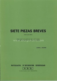 Siete piezas breves, para guitarra