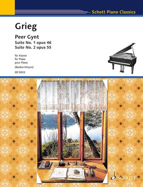 Peer Gynt: Suite No. 1, Op. 46. Suite No. 2, Op. 55, for Piano. 9783795754723