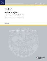 Salve Regina, for mezzo-soprano, men's choir (TBarB) and organ, score