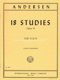18 Studies Op. 41, for Solo Flute