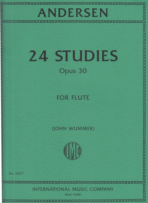 24 Studies op. 30, for Flute