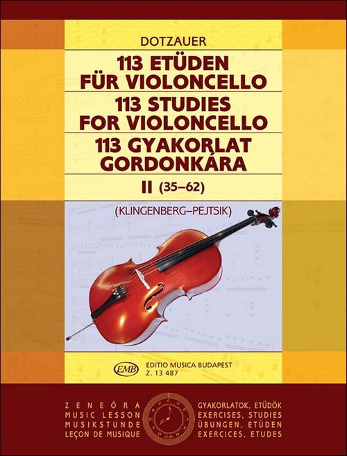 Libro II (35-62) - 113 Estudios para violonchelo