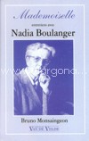 Mademoiselle. Entretiens avec Nadia Boulanger. 9782858680689