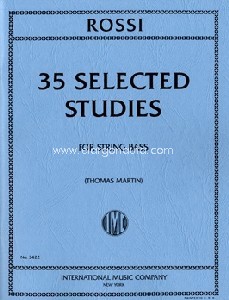 35 Selected Studies, for Double Bass