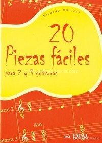 20 Piezas Fáciles para 2 y 3 Guitarras