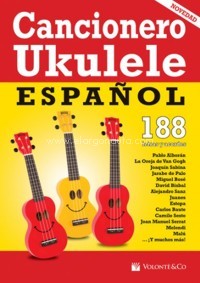Cancionero ukelele español: 188 letras y acordes