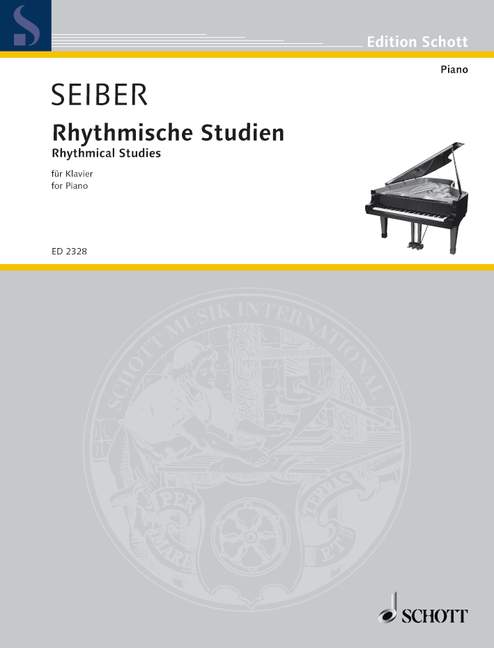 Rhythmische Studien, Piano