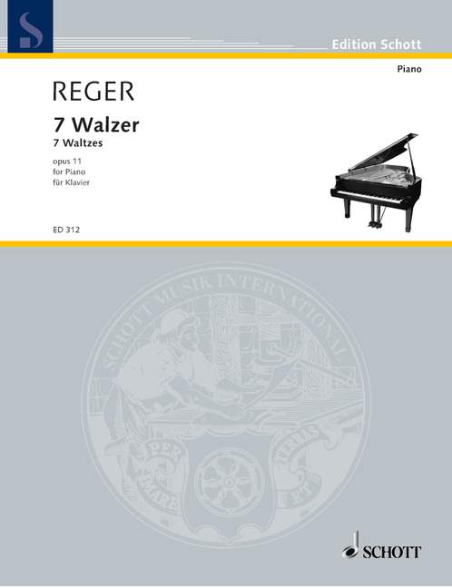 Seven Waltzes op. 11, piano