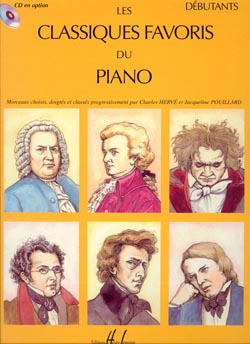 Les classiques favoris du piano, Débutants. 9790230954983