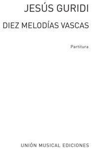 Diez melodías vascas. Partitura general. 77573