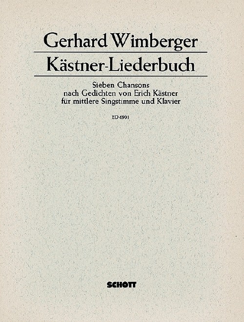 Kästner-Liederbuch, 7 Chansons, medium voice and piano