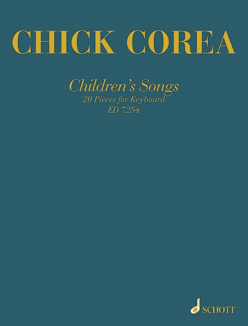 Children's Songs. 20 Pieces, piano, keyboard or electronic keyboard instrument