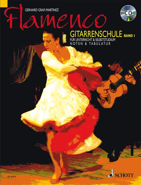 Flamenco Band 1, Self Studies for the Guitar, edition with CD. 9783795750831