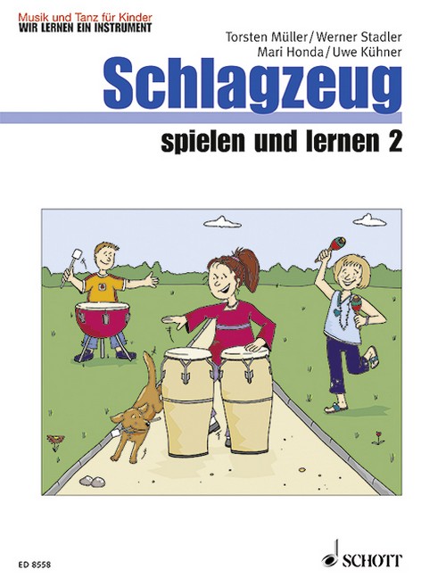 Schlagzeug spielen und lernen Band 2, percussion, children's book