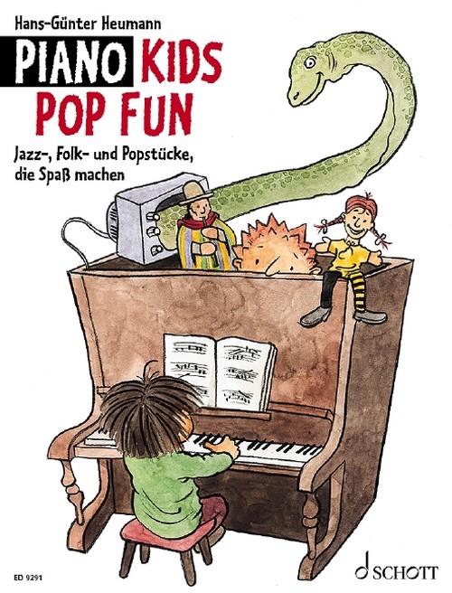 Piano Kids Pop Fun, Jazz-, Folk- und Popstücke, die Spaß machen, piano
