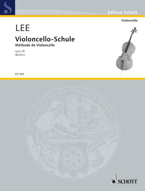 Violoncello - School op. 30, cello