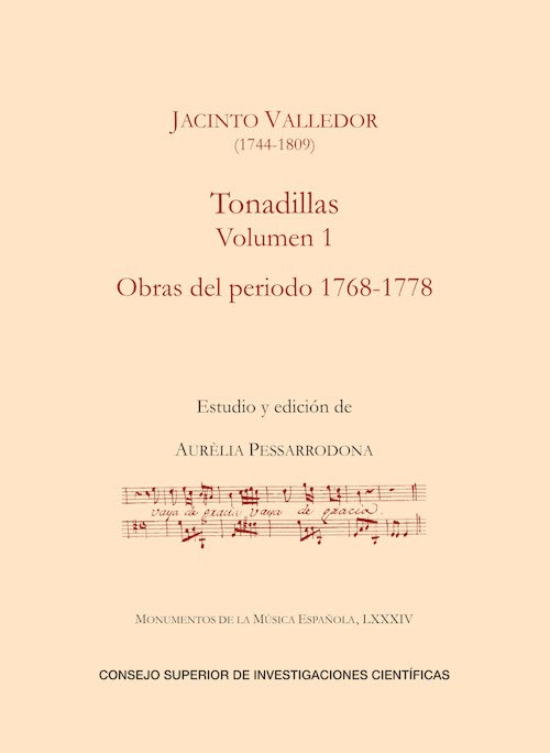 Tonadillas, Vol. 1: Obras del período 1768-1778